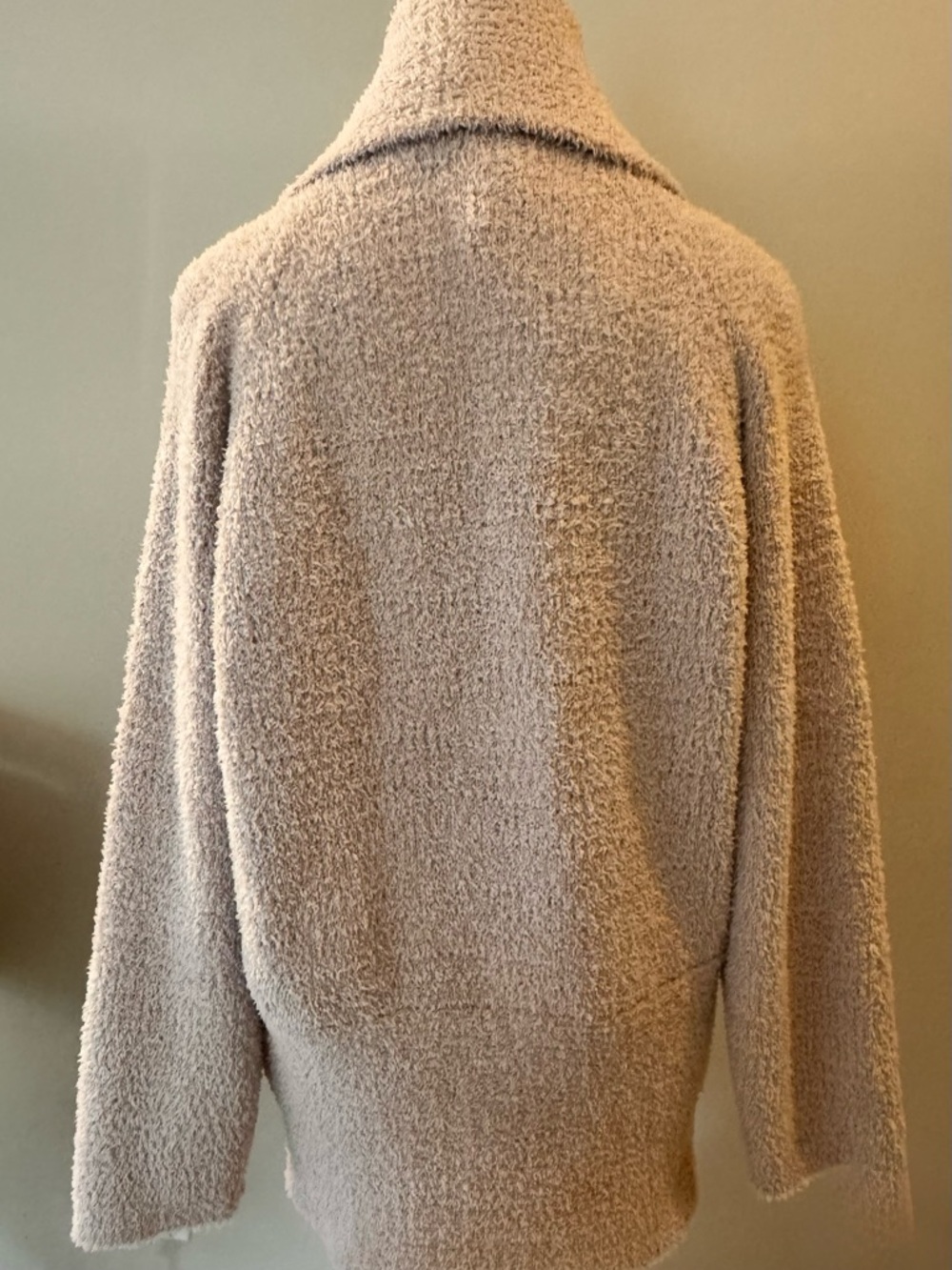 NEW WITH TAGS BAREFOOT DREAMS COZYTWIST COCOON CARDIGAN-MEDIUM - Picture 4 of 8